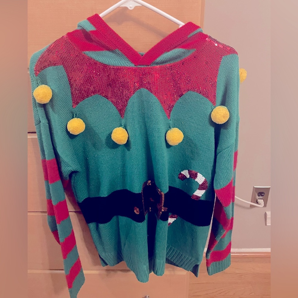 Ugly Christmas Sweater Elf
